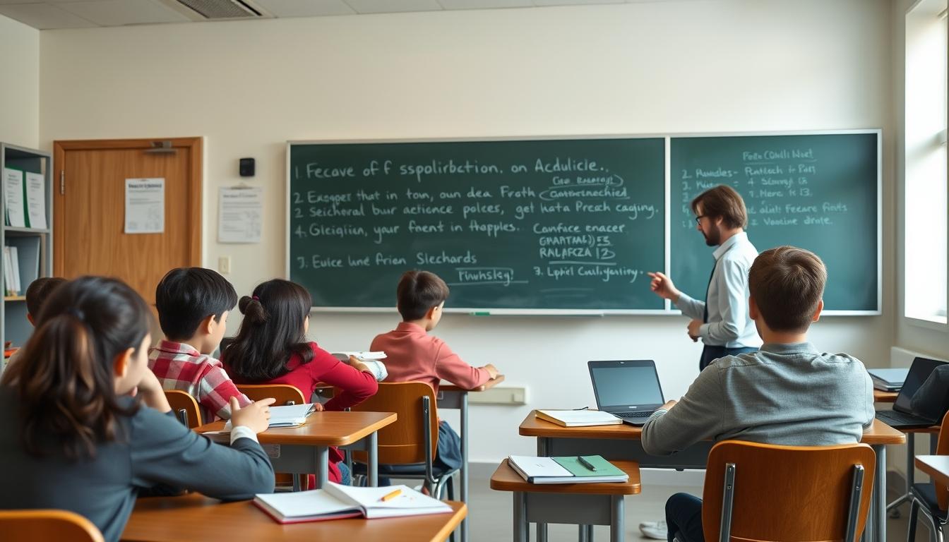Organized study environment supporting productive learning